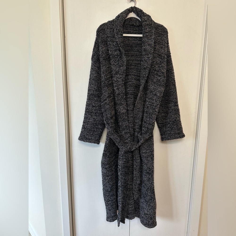 Barefoot Dreams Charcoal Gray Robe
